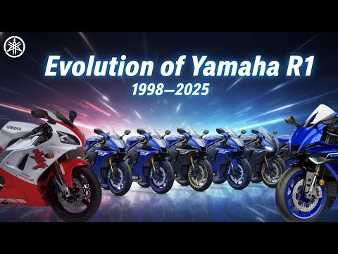 🏁 The Evolution of Yamaha R1 (1998–2025) | From Legend to Superbike King