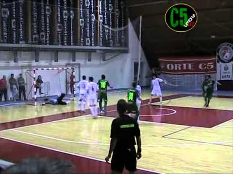 Serie A2-08/11/14  | Orte C5 - Cagliari 1-1 Sintesi e Interviste by C5Umbria