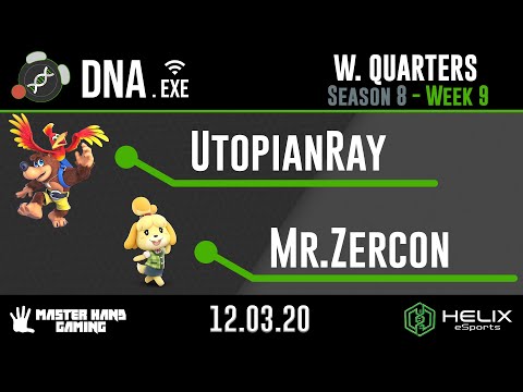 DNA.EXE S8:W10 - Lights (Palutena) Vs. NGG | Sensei (Snake) - W Quarterfinals