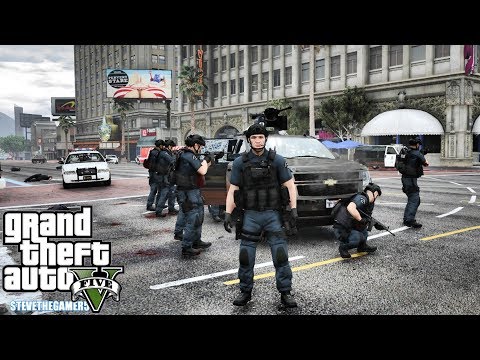 GTA 5 MODS LSPDFR -  SWAT!!! (GTA 5 REAL LIFE PC MOD)