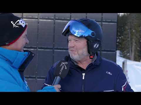 Begegnung am Berg mit Walter Huber vom Hotel Zimba