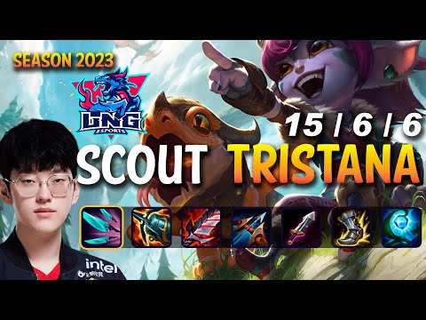 LNG Scout TRISTANA vs LEBLANC Mid - Patch 13.13 KR Ranked