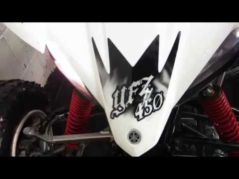 Engine Radiator Cooling 2012 Yamaha YFZ450 1404A 9