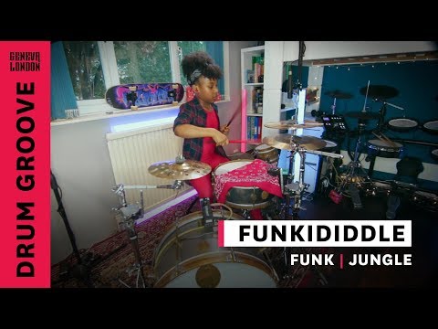 160 BPM Funky Drum Groove | The Funkididdle | Geneva London