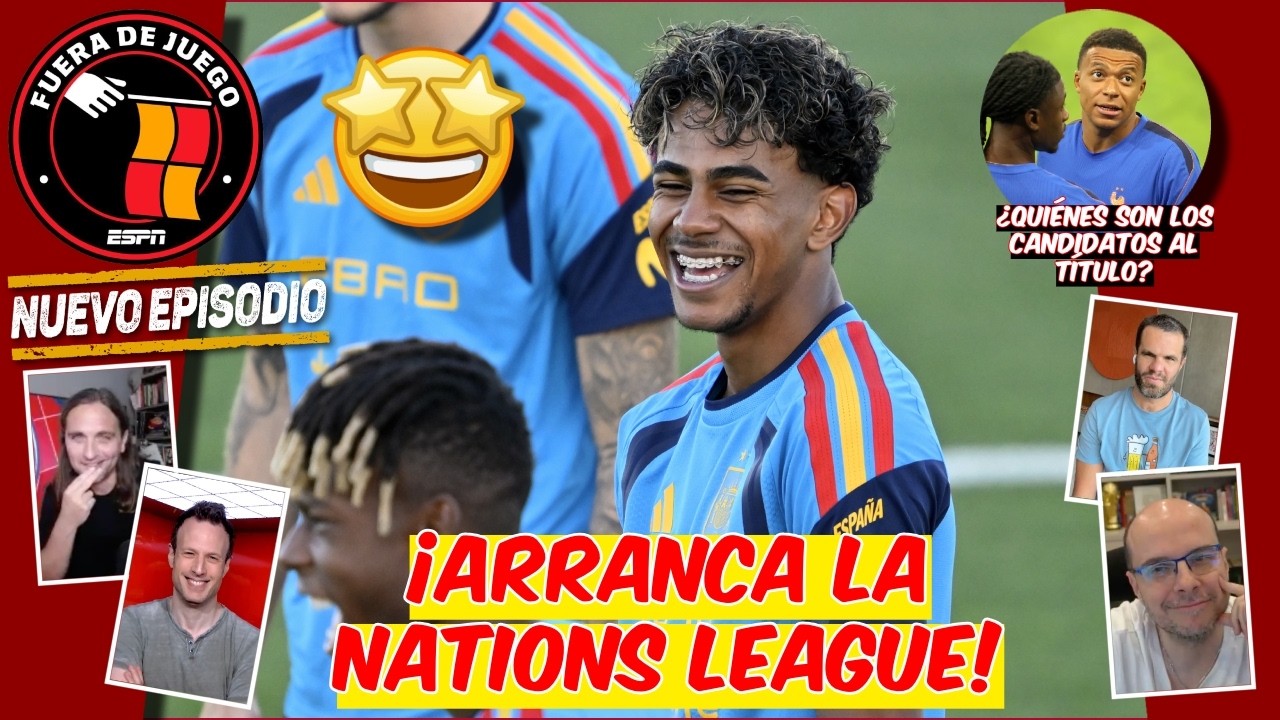 ESPAÑA es la GRAN FAVORITA a GANAR la NATIONS LEAGUE. INGLATERRA DECEPCIONARÁ | Fuera De Juego