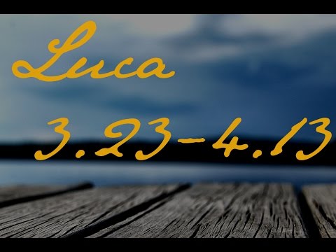 Predica Samuel Ghica: Luca 3:23 - 4:13