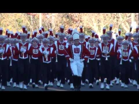 University of Wisconsin (UW) Badger Marching Band -  2012 Pasadena Rose Parade