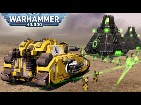 ULTIMATE MOD WARHAMMER 40K: Imperial Fists vs Necrons - Men of War: Assault Squad 2