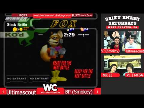 WCS 12-12-15 Singles Winners Semi: Ultimascout (Marth) vs BP/Smokey (Fox)