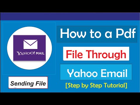 How to Send a Pdf File Through Yahoo Email