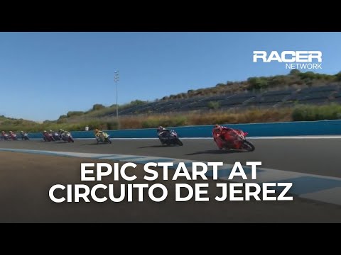 First 5 Laps of World Superbike Round 12 Race 1 | Circuito de Jerez