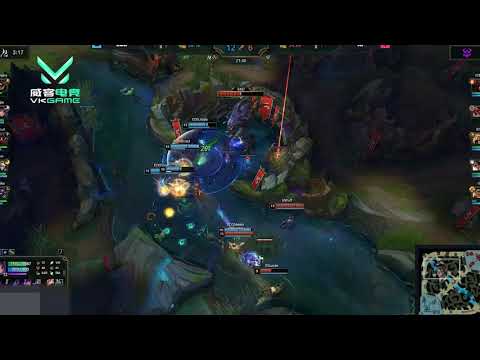 【VKGAME】LOL IG vs. EDG Puff Samira in the 2021 LPL spring game