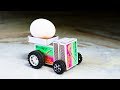How To Make Electric Car Truck With Egg At Home Matchbox Mini Car Diy