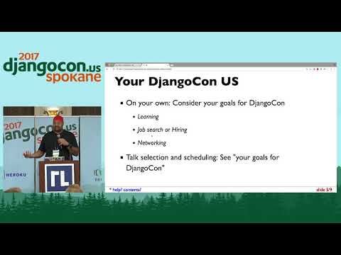 DjangoCon US 2017 - Orientation Event by Kojo Idrissa