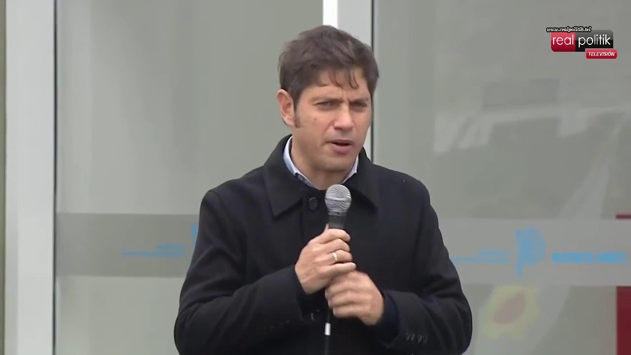 Kicillof: "Nosotros no somos de la escuela del marketing, somos de la escuela de los hechos"