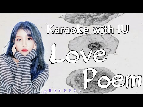 IU- 'Love Poem' [feat you] karaoke Vers (Lyrics colour coded)