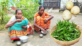Kule Khara Leafy Green Cooking