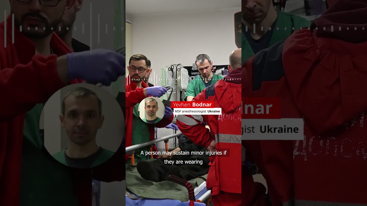 Ukraine: Types of injuries from drone attacks