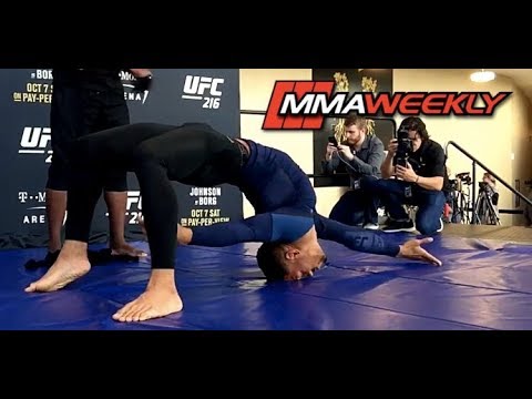Kevin Lee UFC 216 Workout Training