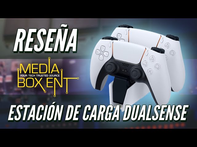 Vídeo relacionado con Fenolical Estación de Carga para DualSense PS5 y Controlador Edge, Táctil y Multifuncional para Playstation 5 con Iluminación Temporizada Libremente Controlable