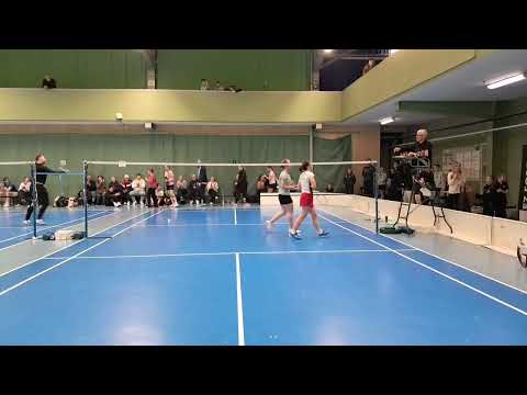 Match Point in WSV badminton Match | Petra Saarnivaara vs Helis Pajuste