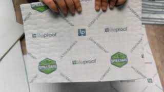 Strength test on 2 LifeProof brand carpet padding