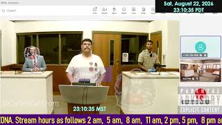 Initial appearance Maricopa County Superior Court ARIZONA 08/22/2026 8PM Stream