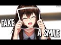 Nightcore Fake A Smile Alan Walker Lyrics