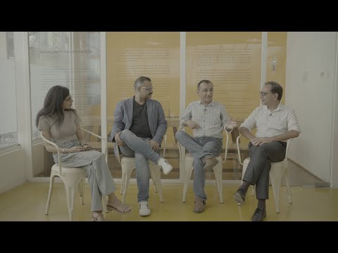 From left: Riya Sethi, Vishal Kaushik, Praful Akali and Chanakya Mishra