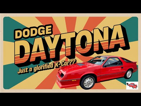 Here’s how the Dodge Daytona was an evolution of the Chrysler K-car
