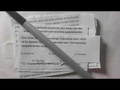 KPSS Ortaöğretim - Yeni Denememiz - Tarih