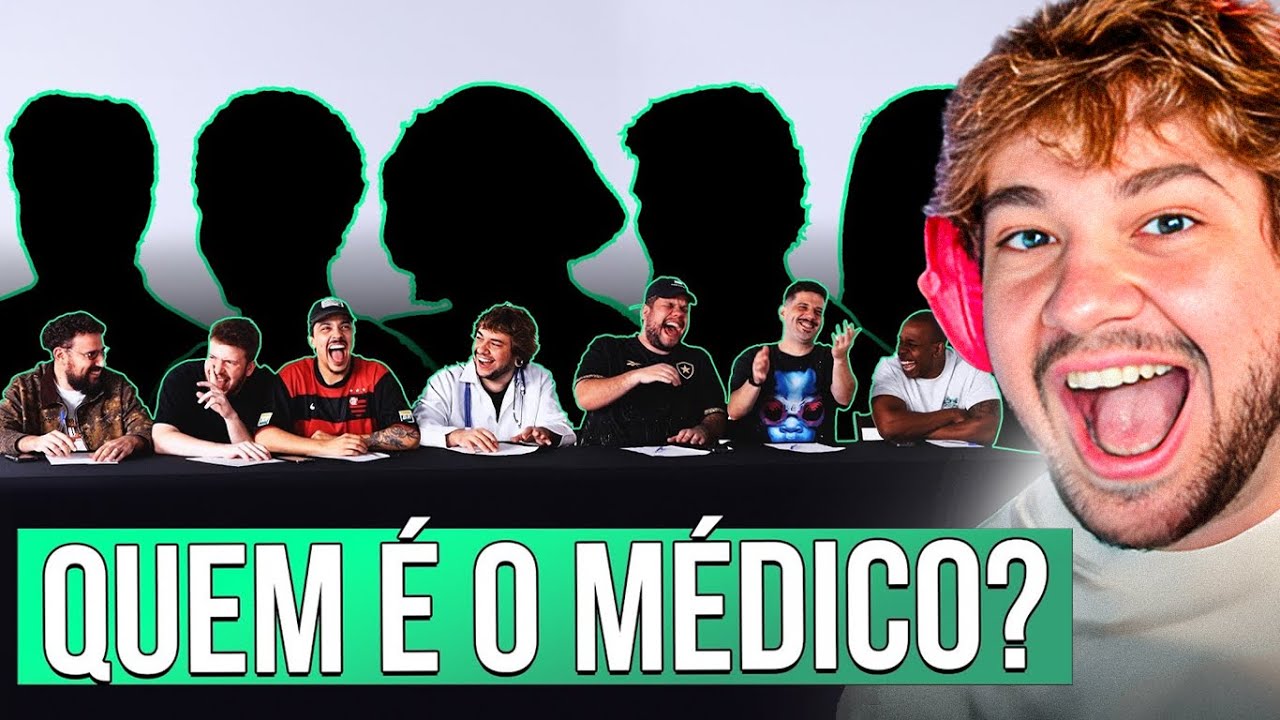O DIA QUE PARTICIPEI DO AQUELES CARAS! - QUEM É O MÉDICO? - React