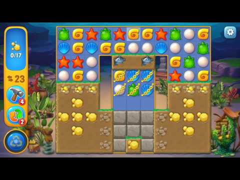 Fishdom level 120 Gameplay (iOS Android)