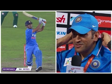 MSD SILENCES BANGLADESH 🤫 MS Dhoni 20* (6) vs Bangladesh Asia Cup 2016 Final Mirpur (Ball By Ball)