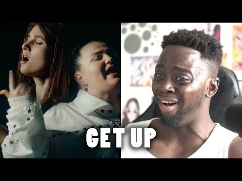 Jerry Heil & alyona alyona - ПОДОЛЯНОЧКА (GET UP) mood video REACTION