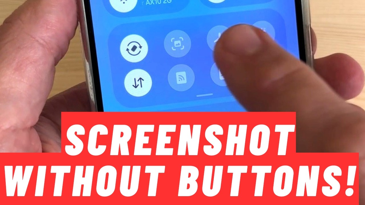 SCREENSHOT Without Buttons on Samsung Galaxy