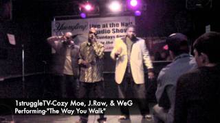 1struggleTV-Cozy Moe, J.Raw, WeG Performance @The Rusty Nail(Ardmore, PA-11-18-11)