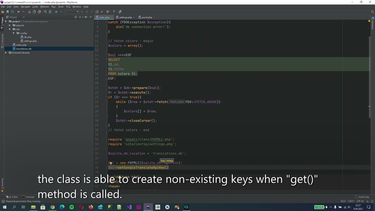 adding multilanguage support to a php website using phpmlc php class.