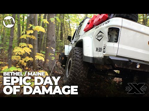 Jeep Gladiator Truck Overland by EVO Bethel Maine Off Road Carnage Nitto JL JT Experience Part 7