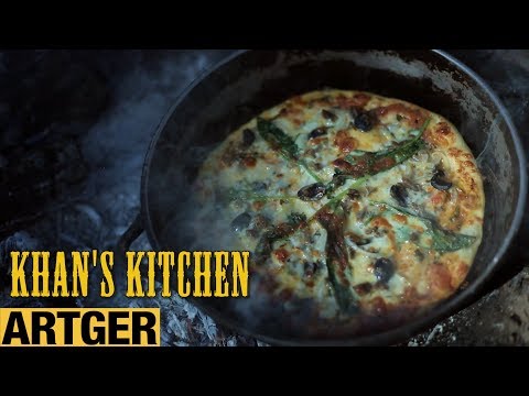 Mongolian BORTS PIZZA | Khan's Kitchen