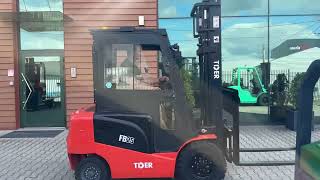 Empilhador elétrico [div] TIDER FB25 // Lithium ion battery | Imagem 4 - Machineryline