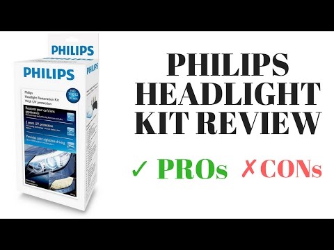Philips Headlight Restoration Kit Review (PROs and CONs)