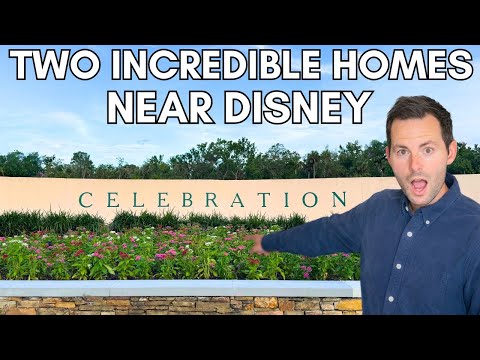 New Homes Near Disney World | Celebration | Tour of Two Stunning Homes