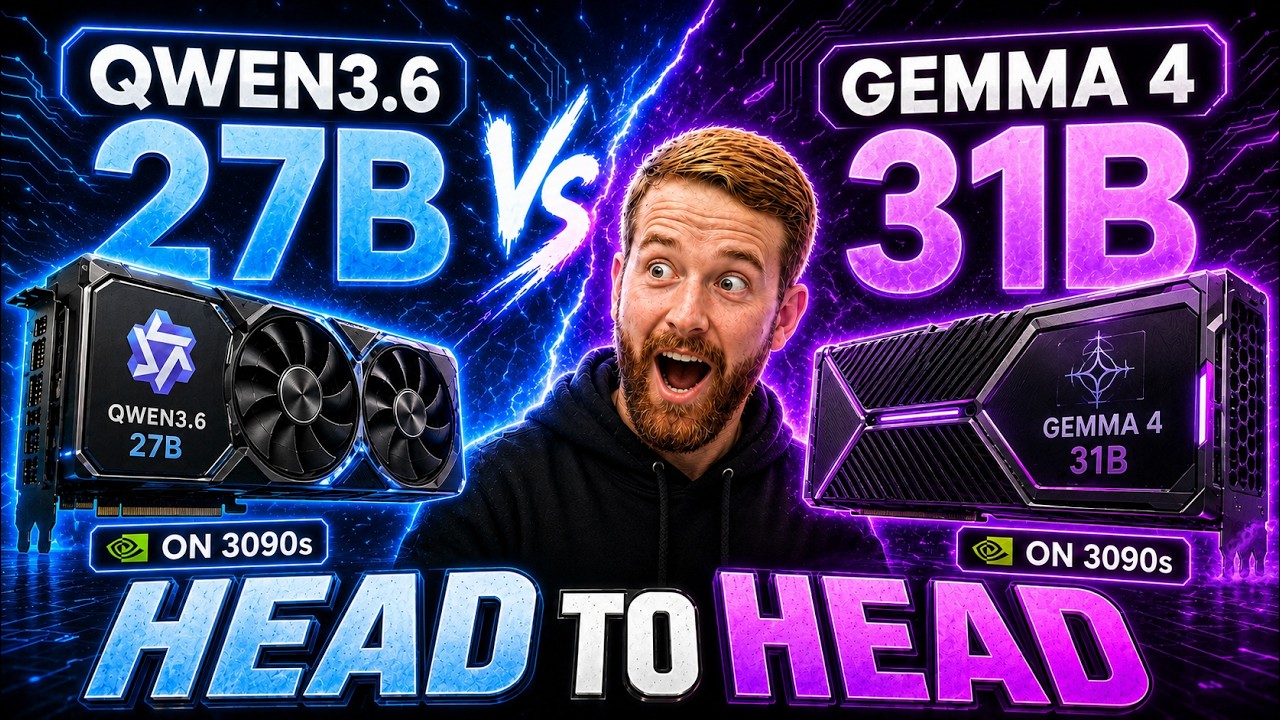 Gemma4 31B vs Qwen3.6 27B | Local Head-to-Head