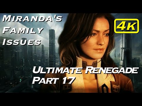 Mass Effect 2 Legendary Edition PS4 PS5 Walkthrough [4k] Part 17: Miranda's Family Issues