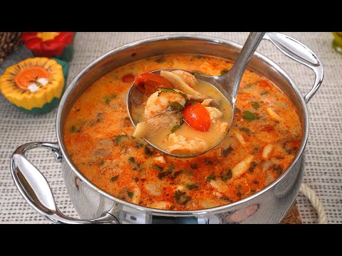 Cooking Tom Yum is easy! A simple and quick soup recipe!