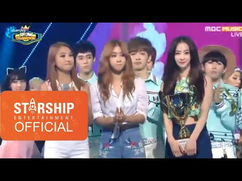 SISTAR (씨스타) "I SWEAR" 1st Win Speech + Encore @ MBC Show Champion 20140903