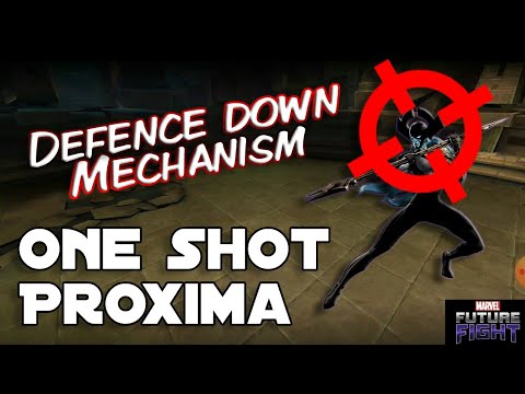 PROXIMA one shot guide!! Defense down breakdown!! #Marvel #Mff #proxima #WBU #Guide