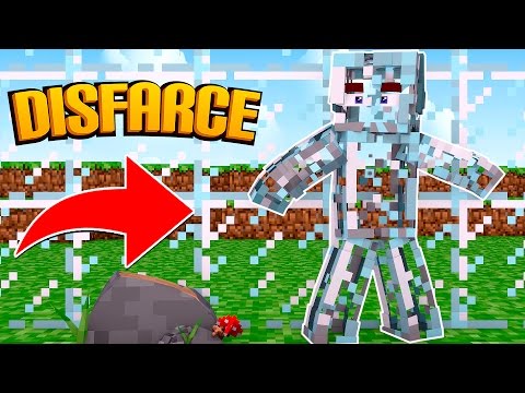 Minecraft: DISFARCE DE VIDRO - (Esconde-Esconde)