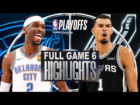 Spurs x Thunder Full Game 6 - May 28, 2026 | NBA Playoffs